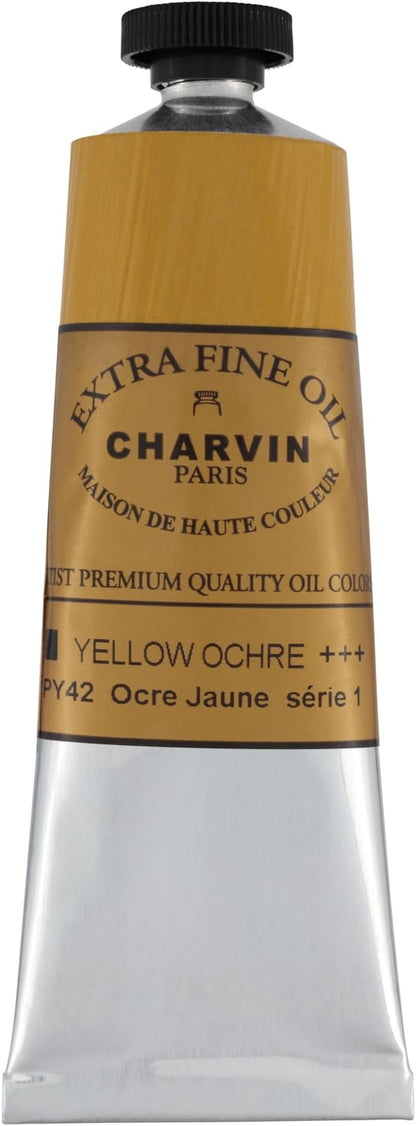Charvin Extra Fine Oil Paint, Rich Texture, Poppy Oil-Based, Light-Fast - Image 2