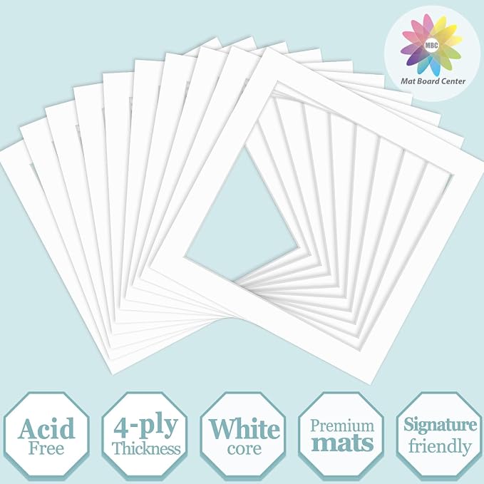 MBC Mat Board Center, 10 Pack 12x12 - Image 2