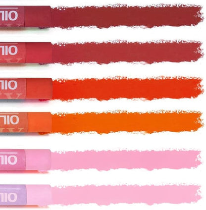 Mifuner Soft Oil Pastels Set, Colors Heavy Oil Pastels Vibrant and Creamy - Image 2