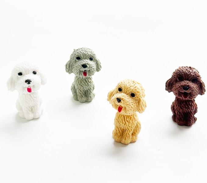 36 Pcs Pencil Eraser Set, 3D Cute Erasers - Image 2