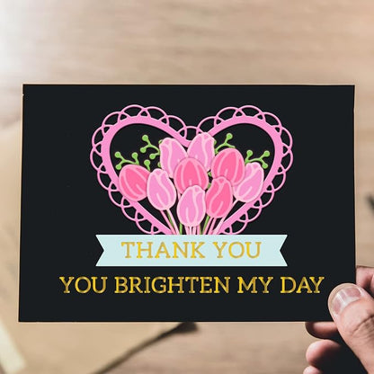 ORIGACH Elegant Everyday Sentiments Words Hot Foil Plate and Die Cuts Sets - Image 5