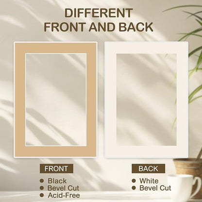 15 Pack 12x16 Picture Mats, Mixed Colors Frame Mattes - Image 4
