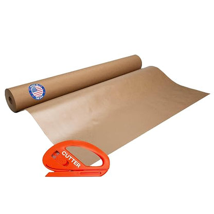 Brown Freezer Paper Roll 18" x 1800" by IDLPackaging