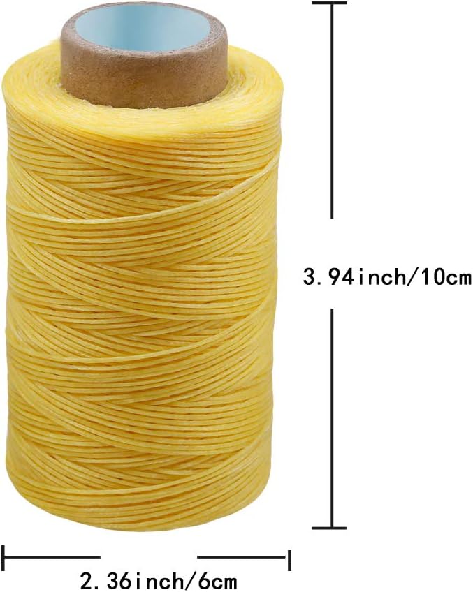 Colorful 284Yards Leather Sewing Waxed Thread-Practical Long Stitching Thread - Image 2