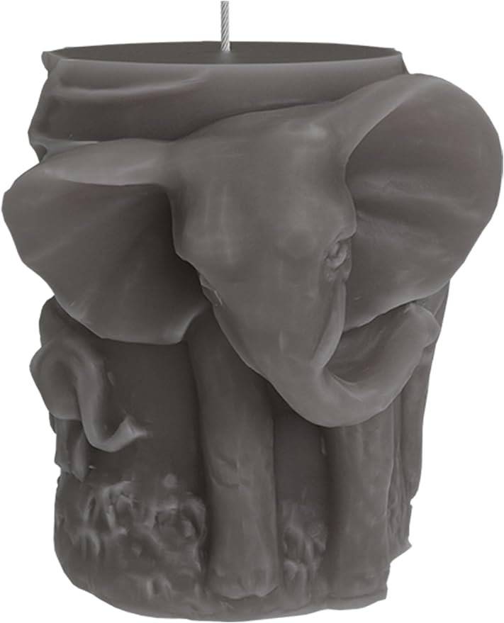 Elephant Cylinder Animal Resin Casting Silicone Mold by ESEDAGESiliconeMold