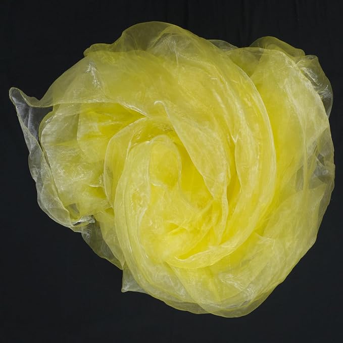 Two-Tone Iridescent Holographic Organza Fabric - Image 8