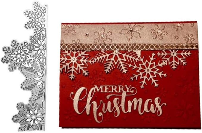Metal Cutting Dies DIY Merry Christams Embossing Stencil Template Scrapbooking by Annchaos