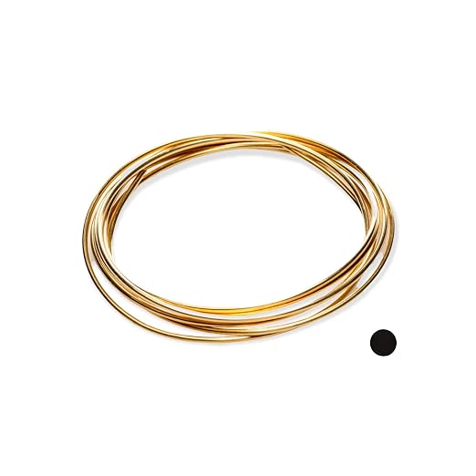 14 Gauge, Jeweler's Brass Wire, Dead Soft, CDA #230 Alloy Jewelry Grade Made in by CRAFTWIRE