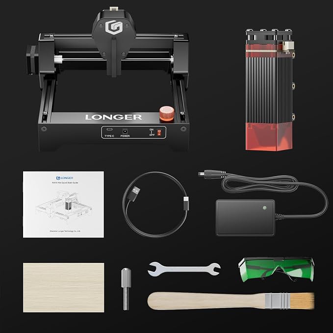 LONGER Ray5 mini 2.5W Laser Engraver - Image 9