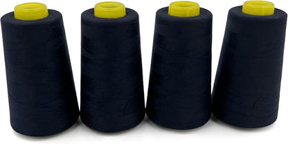 Tortoise 4 Cones of 3000 Yards Each Spool Thread by TORTOISETHREAD
