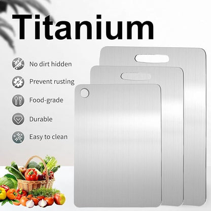 Titanium Cutting Boards for Kitchen, Katuchef Titanium Cutting Board, Non toxic - Image 5