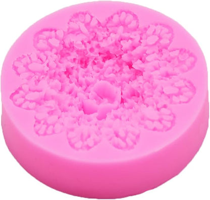 Lace Flower Silicone Mold for Candle, Cake Decorating, Ploymer Clay - Image 7