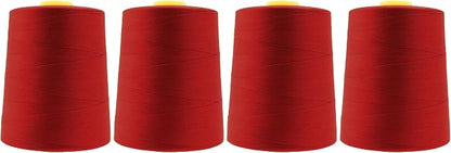 Mandala Crafts 4 Pack of Serger Threads Cones Spools by MandalaCrafts