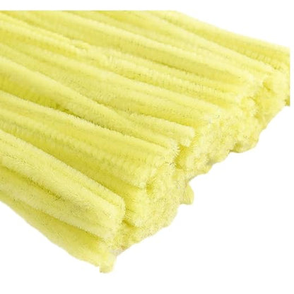 100 Pieces Pipe Cleaners Chenille Stem, Pastel Candy Color Pipe Cleaners Set - Image 4