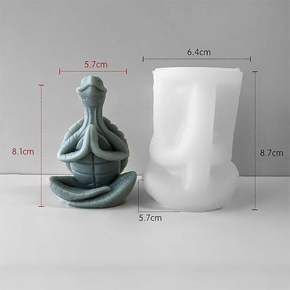 Cylinder Molds Silicone Wave Spiral Candle Mold - Image 3