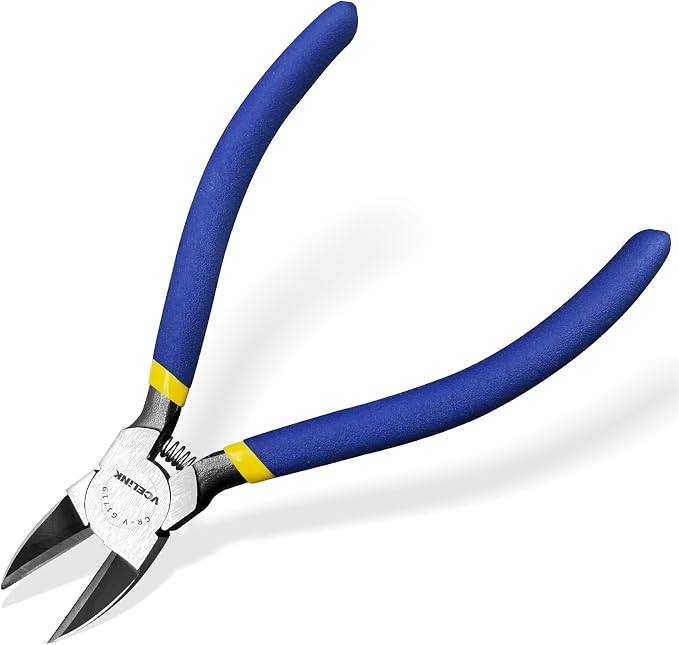 VCELINK Wire Cutter, 6-inch Side Cutter, CR-V Small Flush Cutter, Professional by VCELINK
