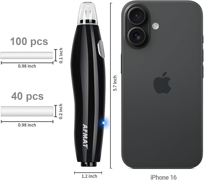 AFMAT EE04 Electric Eraser for Artists, Rechargeable Electric Eraser Kit - Image 5
