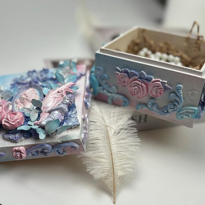 Art Mold for Polyclay Air Dry Clay Plaster, Border Frame - Image 9