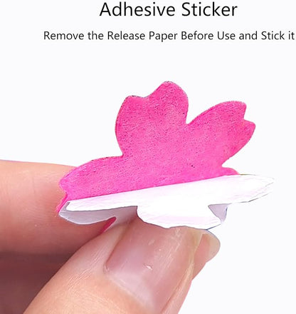 Felt Stickers, Self Adhesive Flower Butterfly Clover Assorted Shapes, Greeting - Image 4