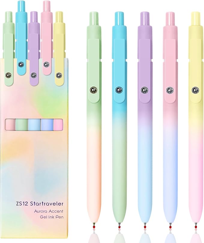 Gel Pens, High-End Series 0.7mm Black Ink Pens by YOXMJDB