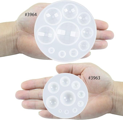 Mini Dome Cabochon Gemstone Pastry Silicone Mold - Image 5