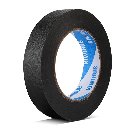 Black Painters Tape, DIY Crafting, Decoration and School Projects - Image 2