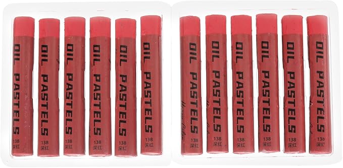 PATIKIL Red Oil Pastels by PATIKIL