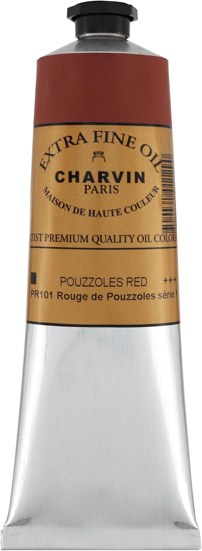 Charvin Extra Fine Oil Paint, Pouzzoles Red 150 ml - Image 2