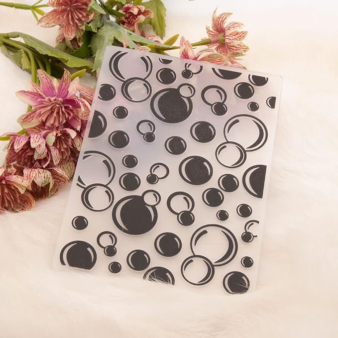 6Pcs Flower Leaf Embossing Folders DIY Craft Paper Card Embossing Template - Image 3