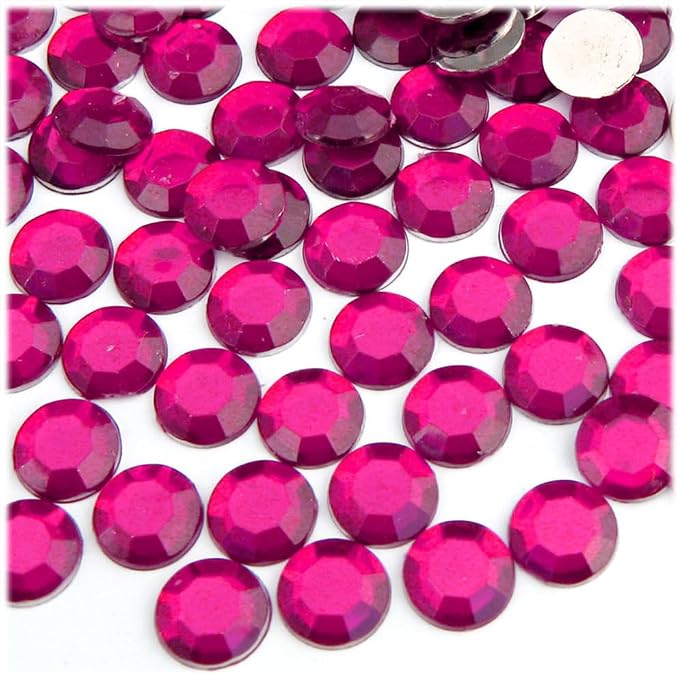 The Crafts Outlet 144pc Rhinestones Round 10mm - Image 5