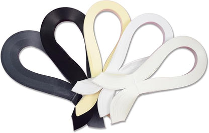 CrafTreat Grey Quilling Paper Strips - Image 2