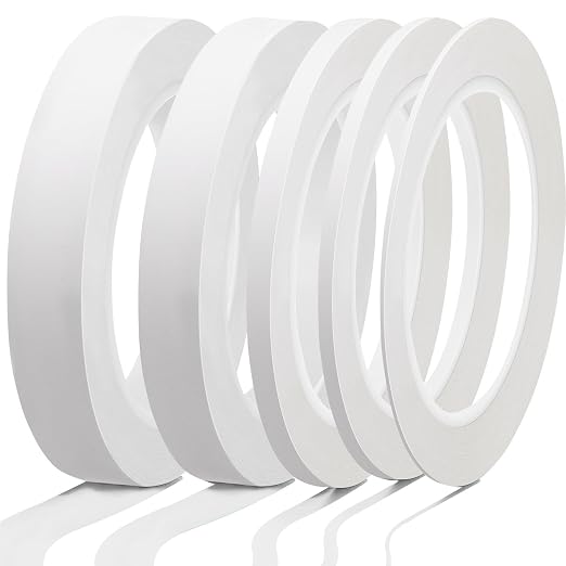 Xuniea 5 Rolls of Vinyl Tape Masking Tape Automotive Car Auto Paint by Xuniea