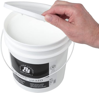 Acrylic Gesso - White Professional Grade Gesso - Image 2