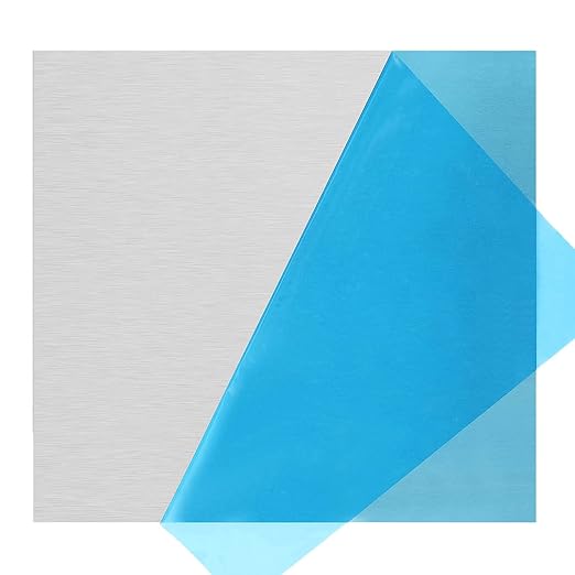 5052 H32 Aluminum Sheet Metal 12 x 12 x 1/8 Inch Flat Plain Aluminum Plate by Lswteiz