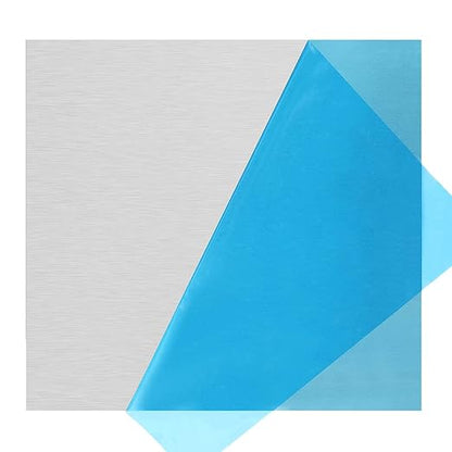 5052 H32 Aluminum Sheet Metal 12 x 12 x 1/8 Inch Flat Plain Aluminum Plate by Lswteiz