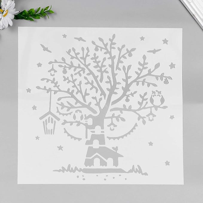 JAPCHET 50 Pcs 12 x 12 Inches PET Blank Stencil Sheets, 10 mil Acetate Sheets - Image 7