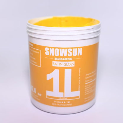 SNOWSUN Yellow Acrylic Paints, Large Bulk Heavy Body Acrylic Paint - Image 2