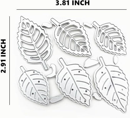YKW Leaf Shape Metal Cutting Dies Set - Image 2