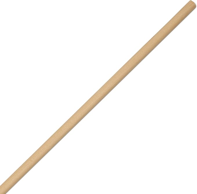Dowel Rods Wood Sticks Wooden Dowel Rods 5/16 x 18 Inch Unfinished Hardwood by Woodpeckers