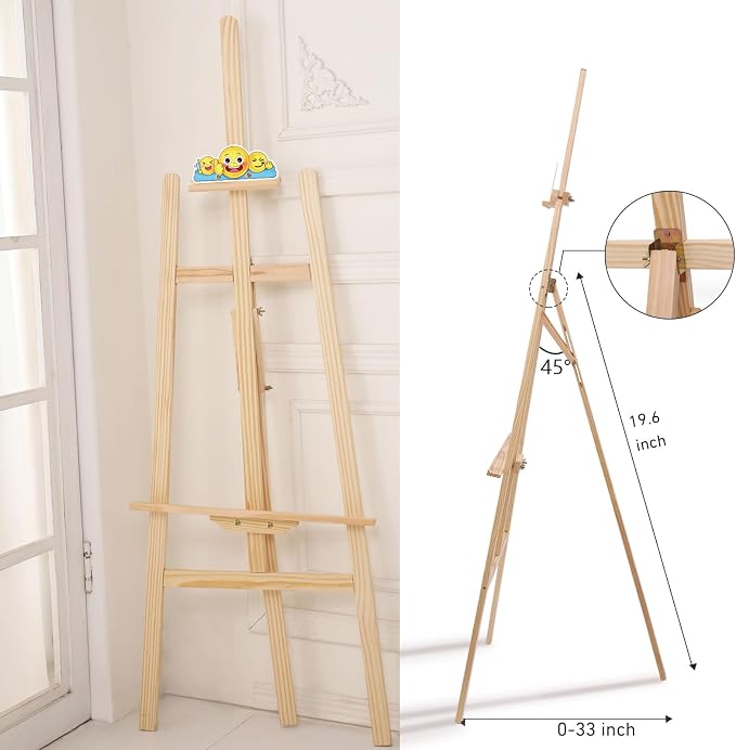 Wooden Easel Stand for Sign and Painting - Image 5