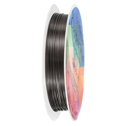 0.5 mm/24 Gauge Copper Wire for Jewelry Making, 20.3FT Copper Beading Craft by MMETERXITY