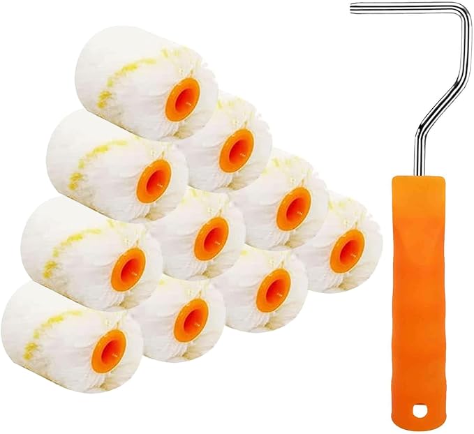 10 Pieces Paint Roller Cover by Hubaow