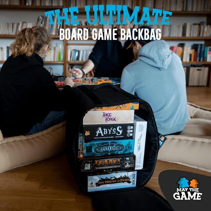 Board Game Bag: Ultimate Backpack, Travel Organizer, Storage & Carrying Case - Image 8