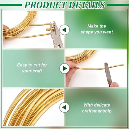 BENECREAT 10 Gauge Solid Brass Wire - Image 4