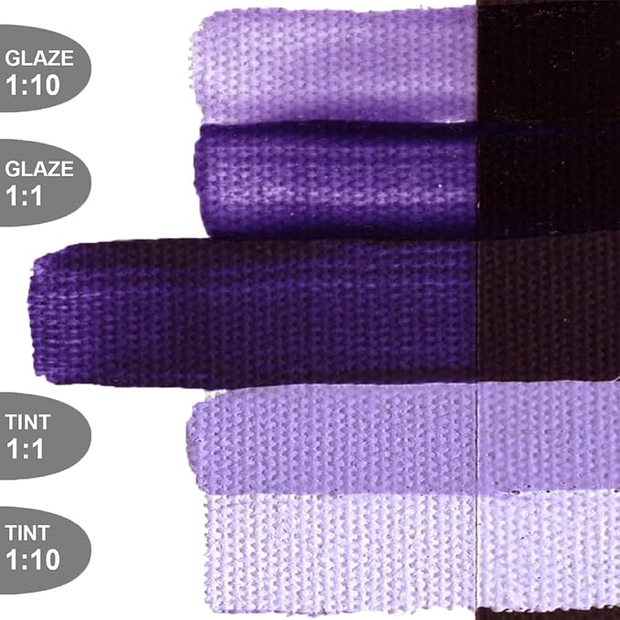 OPEN Slow-Drying Acrylics by GOLDEN, Ultramarine Violet, 2 fl oz. tube - Image 5