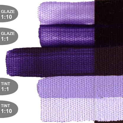 OPEN Slow-Drying Acrylics by GOLDEN, Ultramarine Violet, 2 fl oz. tube - Image 5