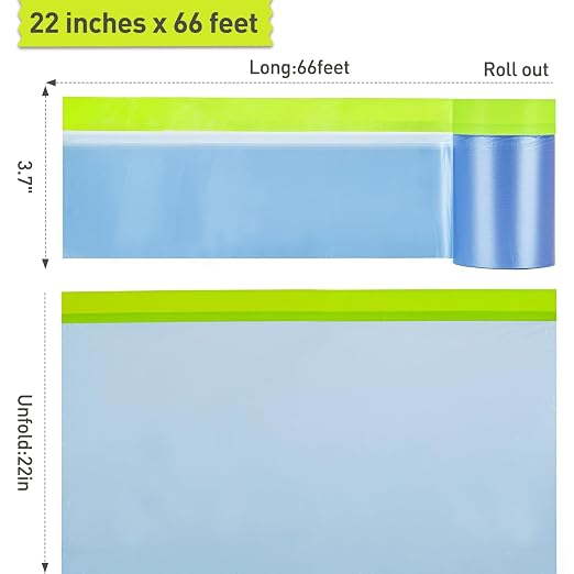 Pre-Taped Masking Film for Painting - Image 2