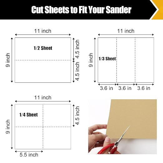 220 Grit Sandpaper, Sandpaper Assortment Sandpaper - Image 5