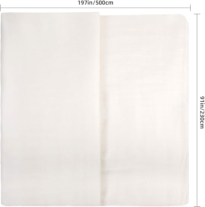 Cheesecloth, Reusable and Breathable, Unbleached Cotton Fine Mesh Weave - Image 3