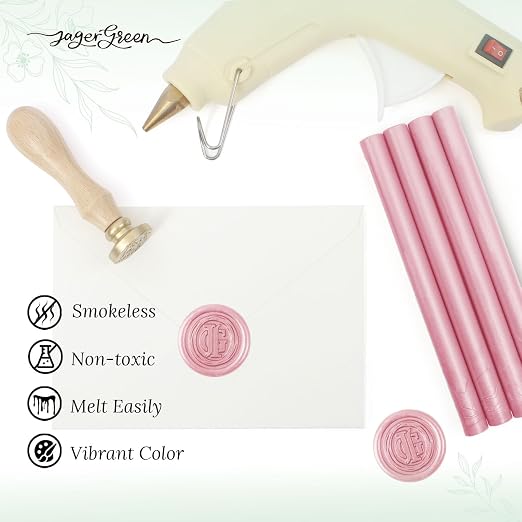 Glue Gun Wax Seal Sticks, Antique Stamp Seals, Letter Sealer, Scrapbook Supplies - Image 4